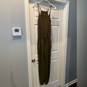 Olive Green Jumpsuit